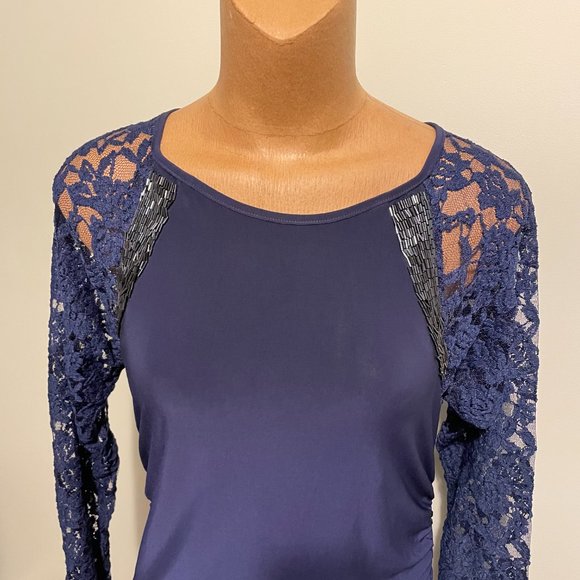 Venus - women mini - navy dress- size extra large - stretchy - BRAND NEW - Picture 6 of 7